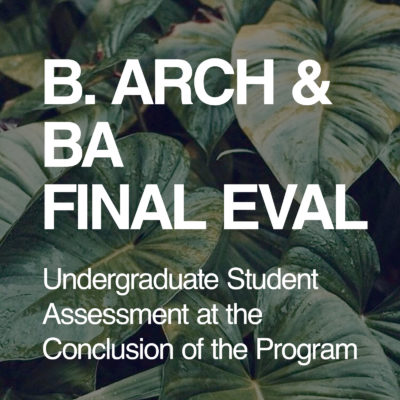 UG Final Evals